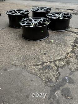 22'' Porsche Style Alloy Wheels Fit Cayenne E3 Panamera Wider Rear Staggered