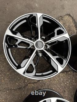 22'' Porsche Style Alloy Wheels Fit Cayenne E3 Panamera Wider Rear Staggered
