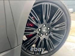 22 RANGE ROVER 9012 STYLE ALLOY WHEELS GLOSS BLACK RANGE ROVER EVOQUE x4