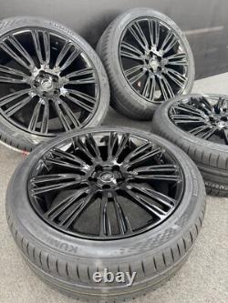22 Range Rover 9012 Sport/vogue Style Alloy Wheels New 275/40zr22 Kumho Tyres