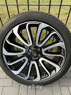 22'' Range Rover Genuine Alloy Wheels Turbine 7 style Sport Wheels and Tyres X5