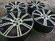 22 Ranger Rover Stormer Style Alloy Wheels 5x120 10j Et45 Vw T5