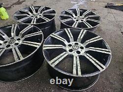 22 Ranger Rover Stormer Style Alloy Wheels 5x120 10j Et45 Vw T5
