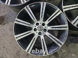 22 Ranger Rover Stormer Style Alloy Wheels 5x120 10j Et45 Vw T5