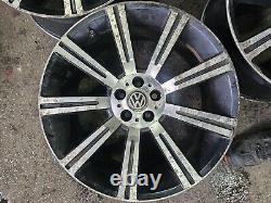 22 Ranger Rover Stormer Style Alloy Wheels 5x120 10j Et45 Vw T5