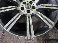 22 Ranger Rover Stormer Style Alloy Wheels 5x120 10j Et45 Vw T5