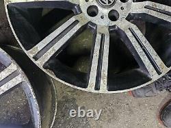 22 Ranger Rover Stormer Style Alloy Wheels 5x120 10j Et45 Vw T5
