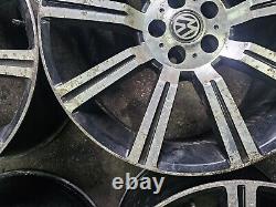 22 Ranger Rover Stormer Style Alloy Wheels 5x120 10j Et45 Vw T5
