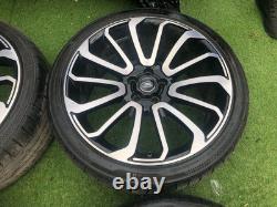 22 Rangerover Turbine Style Alloy Wheels Vogue Discovery 5 X 120 L494 Etc