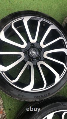 22 Rangerover Turbine Style Alloy Wheels Vogue Discovery 5 X 120 L494 Etc