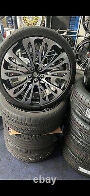 22 Style New Alloy Wheels & Tyres Fits Range Rover Sport / Vogue Svr
