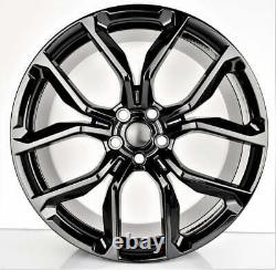 22 Svr Style Alloy Wheels Fits Range Rover Sport Vogue Discovery 3/4/5 Black