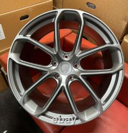 22 Turbo Gt Style Alloy Wheels To Fit Porsche Cayenne Gunmetal