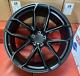 22 Turbo Gt Style Alloy Wheels To Fit Porsche Cayenne Panamera Black