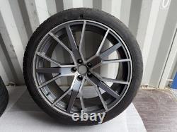 22 Vorsprung Style Alloy Wheels Audi Set of 4 SQ7 Q7 Q8 Sport Reps 285/35