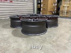 22 X4 RS6 Performance Style Alloy Wheels Gun Metal Machined Audi Q7 SQ7 5x112