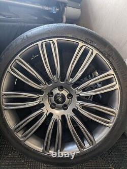 22 inch Range Rover R Dynamic style Alloy Wheels & Tyres x4 Newly Refurbished