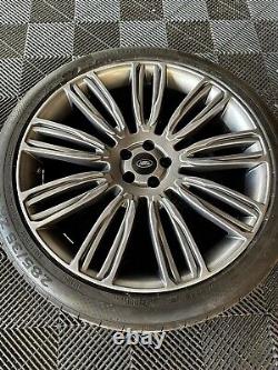 22 inch Range Rover R Dynamic style Alloy Wheels & Tyres x4 Newly Refurbished