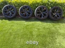 23 Audi RSQ8 Style Alloy Wheels 5x112 10Jx23 ET25 Black/Polished Q7 Q8