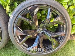 23 Audi RSQ8 Style Alloy Wheels 5x112 10Jx23 ET25 Black/Polished Q7 Q8