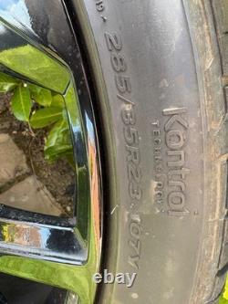 23 Audi RSQ8 Style Alloy Wheels 5x112 10Jx23 ET25 Black/Polished Q7 Q8