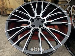 23 Range Rover 2009-2024 Sport Style Alloy Wheels In Gloss Black & Polished