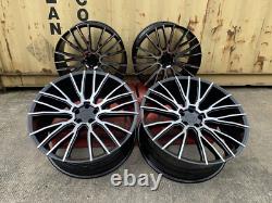 23 Range Rover 2009-2024 Sport Style Alloy Wheels In Gloss Black & Polished