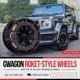 23 Roket Style Forged Alloy Wheels For W464 G Wagon 5x130 10j Et36 Set Of 4