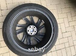 2 x Land Rover Discovery 5 22 Style 5025 Diamond Cut Alloy Wheels & Tyres