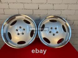 4X 18 AERO AMG style alloy wheels MONOBLOCK DEEP DISH for Mercedes 5x112