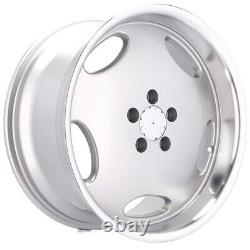4X 18 AERO AMG style alloy wheels MONOBLOCK DEEP DISH for Mercedes 5x112