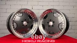 4X 18 AERO PERFORMA25 AMG style alloy wheels MONOBLOCK grey for Mercedes 5x112