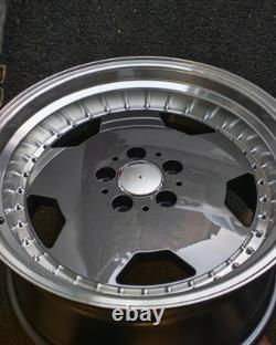 4X 18 AERO PERFORMA25 AMG style alloy wheels MONOBLOCK grey for Mercedes 5x112