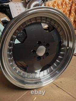4X 18 AERO PERFORMA25 AMG style alloy wheels MONOBLOCK grey for Mercedes 5x112