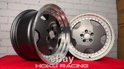 4X 18 AERO PERFORMA25 AMG style alloy wheels MONOBLOCK grey for Mercedes 5x112