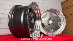 4X 18 AERO PERFORMA25 AMG style alloy wheels MONOBLOCK grey for Mercedes 5x112