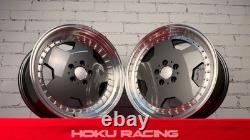 4X 18 AERO PERFORMA25 AMG style alloy wheels MONOBLOCK grey for Mercedes 5x112