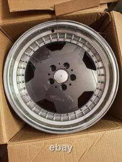 4X 18 AERO PERFORMA25 AMG style alloy wheels MONOBLOCK grey for Mercedes 5x112