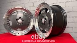 4X 18 AERO PERFORMA25 AMG style alloy wheels MONOBLOCK grey for Mercedes 5x112