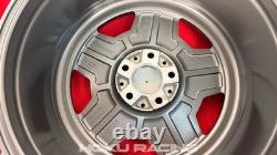 4X 18 AERO PERFORMA25 AMG style alloy wheels MONOBLOCK grey for Mercedes 5x112