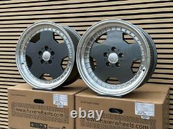 4X 18 AERO PERFORMA25 AMG style alloy wheels MONOBLOCK grey for Mercedes 5x112