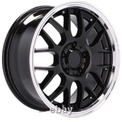 4X 18 RS-GT Style 5X120 old school deep dish alloy wheels for BMW E36 E46 E90