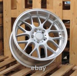 4X 18 RS-GT Style S 5X120 old school deep dish alloy wheels for BMW E36 E46 E90