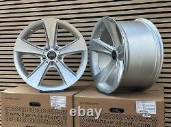 4X 19 128 style 5X120 concave alloy wheels for BMW E34 E38 E39 E60 E61