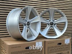 4X 19 128 style 5X120 concave alloy wheels for BMW E34 E38 E39 E60 E61