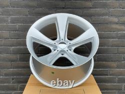 4X 19 128 style 5X120 concave alloy wheels for BMW E34 E38 E39 E60 E61