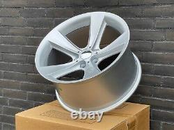 4X 19 128 style 5X120 concave alloy wheels for BMW E34 E38 E39 E60 E61