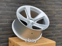 4X 19 128 style 5X120 concave alloy wheels for BMW E34 E38 E39 E60 E61