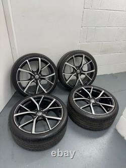 4X 19 VW GolfR Estoril Style alloy wheels. 5X112 With Dimond Cut