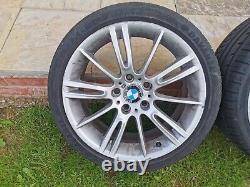 4X BMW MV3 18 3 SERIES E90 M SPORT Style 193M ALLOY WHEELS & TYRES